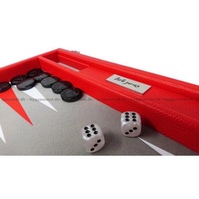 Billede af Backgammon: Rød 48 cm - Fra Ferti