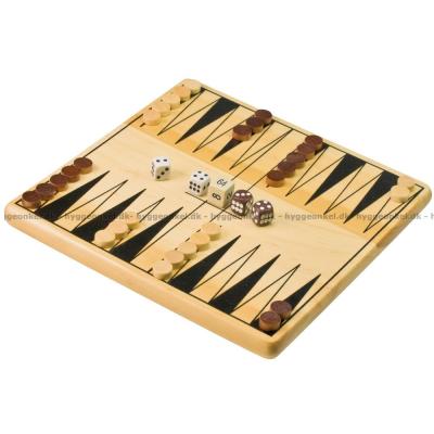 Billede af Backgammon: 26 cm - Fra Tactic