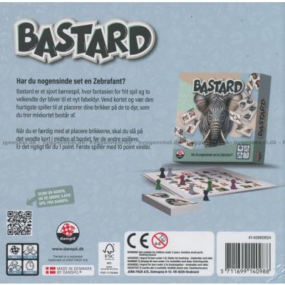 Bagsiden af æsken