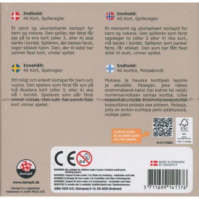 Bagsiden af æsken