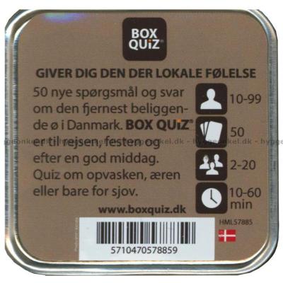 Bagsiden af æsken