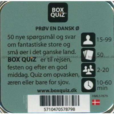 Bagsiden af æsken