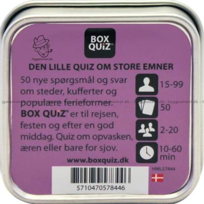 Bagsiden af æsken