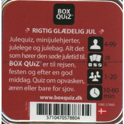 Bagsiden af æsken