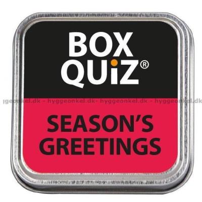 Box Quiz: Seasons Greetings - Engelsk