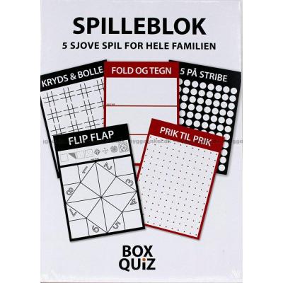 Forsiden af æsken