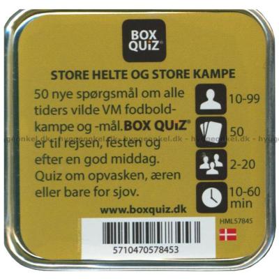 Bagsiden af æsken