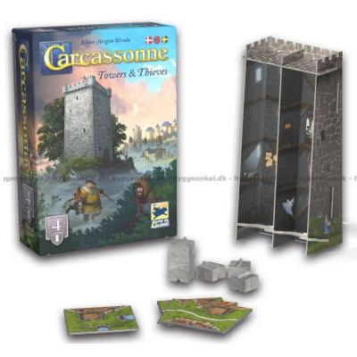Billede af Carcassonne udvidelse  4: Towers & Thieves
