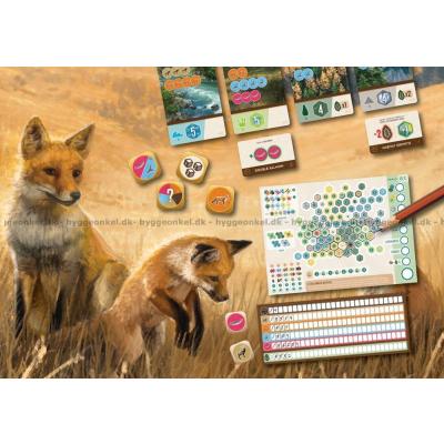 Billede af Cascadia: Rolling Hills - Roll & Write