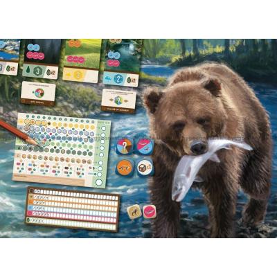 Billede af Cascadia: Rolling Rivers - Roll & Write