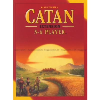 Catan: 5-6 spillere - Engelsk