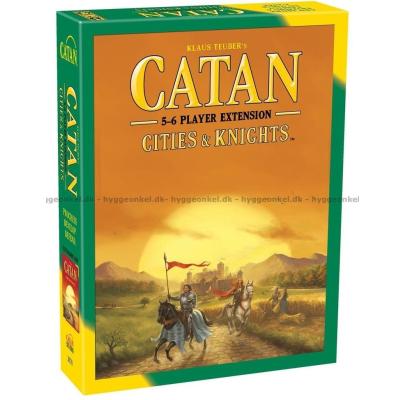 Catan: Cities & Knights - 5-6 spillere - Engelsk