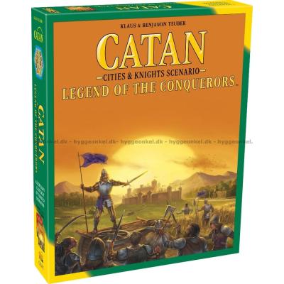 Catan: Cities & Knights - Legend of the Conquerors - Engelsk