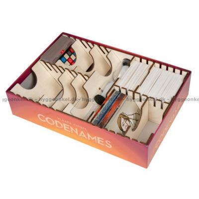 Billede af Codenames: Box Organizer set oppefra