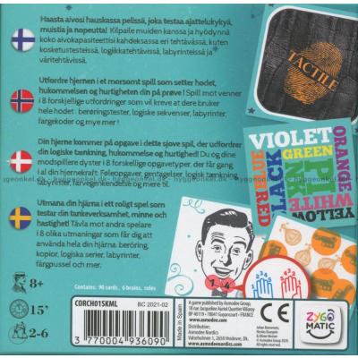 Bagsiden af æsken