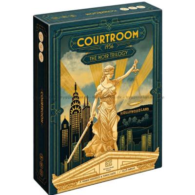 Billede af Courtroom set skråt oppefra
