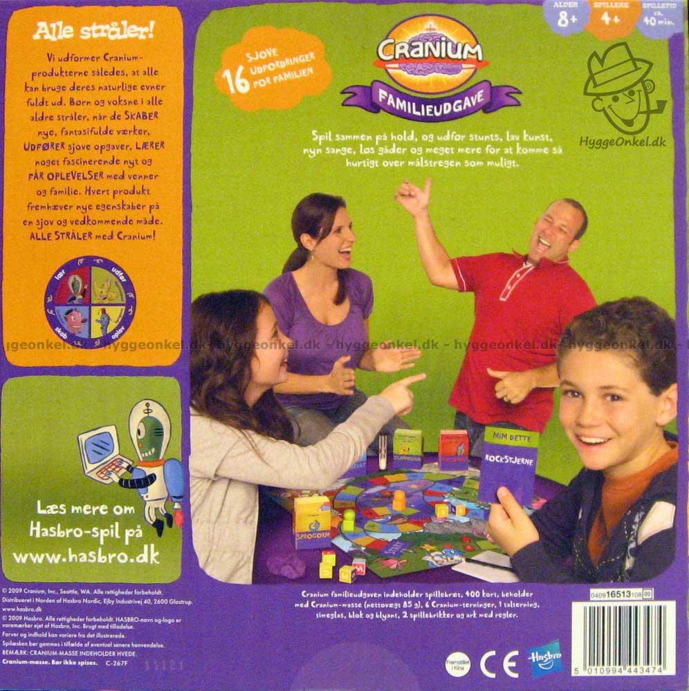 Cranium Familieudgaven af sælges her - 5010994443474 UDGÅET!!!