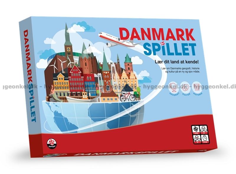 overdrive Tag telefonen ansøge Danmarksspillet er et sjovt brætspil om Danmark → - 5711699140858