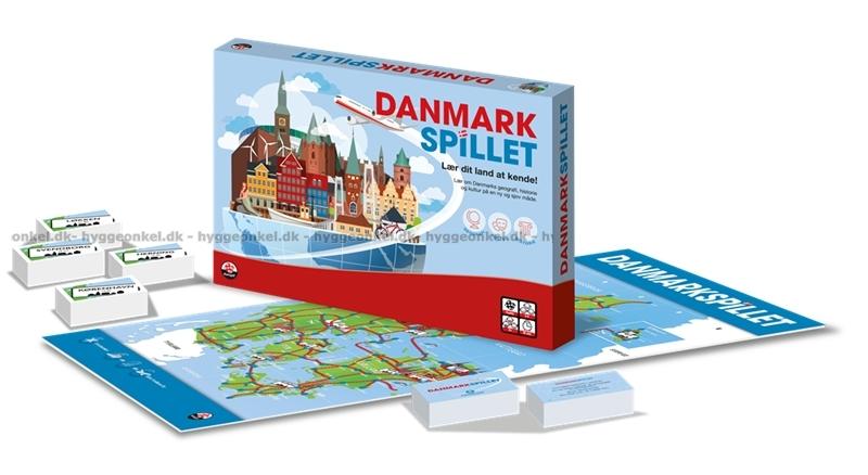 overdrive Tag telefonen ansøge Danmarksspillet er et sjovt brætspil om Danmark → - 5711699140858