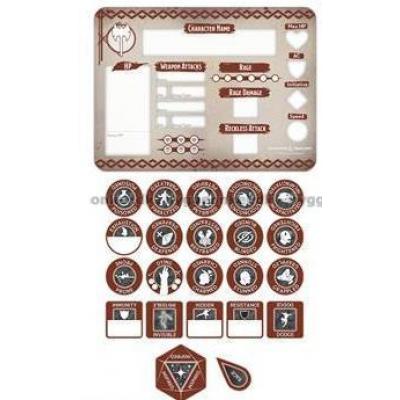 Billede af D&D: Barbarian Token Set