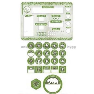 Billede af D&D: Druid Token Set