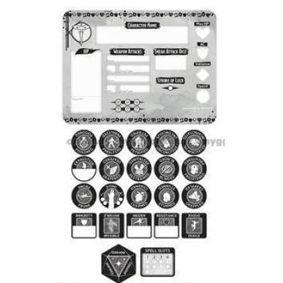 Billede af D&D: Rogue Token Set