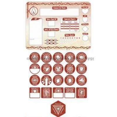 Billede af D&D: Sorcerer Token Set