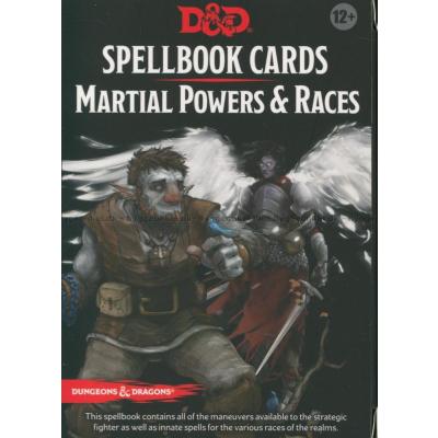 D&D: Spellbook Cards Martial Powers & Races