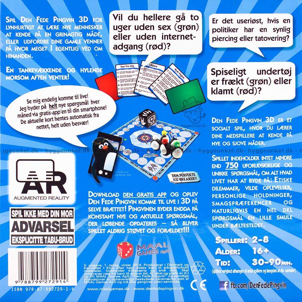 Lil Kredsløb Rengør soveværelset Køb Den Fede Pingvin 3D selskabsspil her. - 9788799272914 UDGÅET!!!