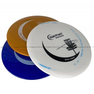 Billede af Disc golf sæt - Blå/hvid/orange - MISFARVEDE