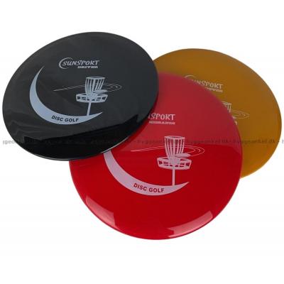 Billede af Disc golf sæt - Sort/rød/orange