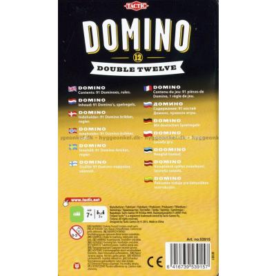 Billede af Domino: Double 12 - Fra Tactic