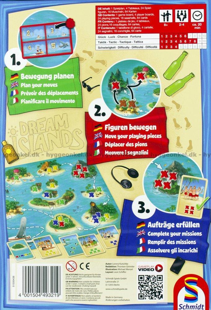 Her kan du købe Dream Islands! Emærket 4001504493219 UDGÅET!!!