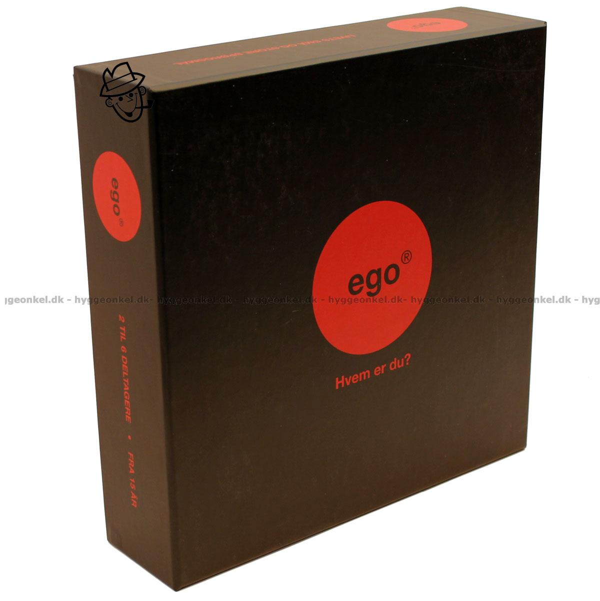 → EGO - Hvem er du? Køb Rød EGO billigt her! 5704029000052