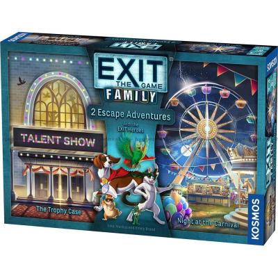 Billede af Exit Family: The Trophy Heist, Night at the Carnival set oppefra