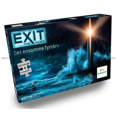Exit: Det ensomme fyrtårn (Med puslespil)