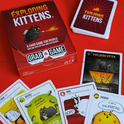 Billede af Exploding Kittens: Grab & Game - Engelsk
