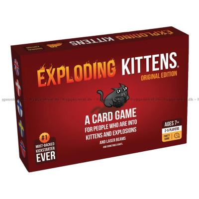 Exploding Kittens: Original - Dansk