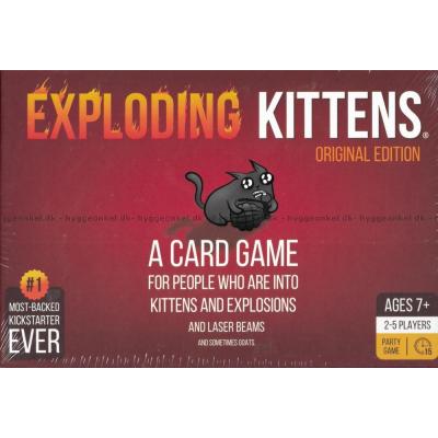 Exploding Kittens: Original - Engelsk