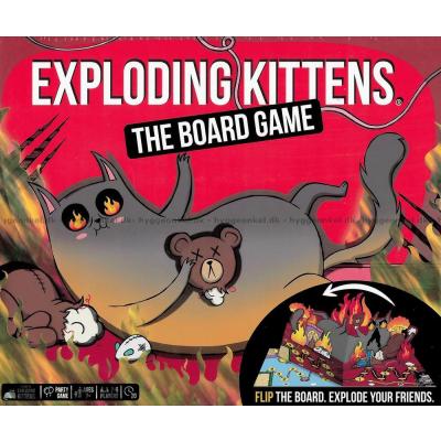 Exploding Kittens: The Board Game - Engelsk