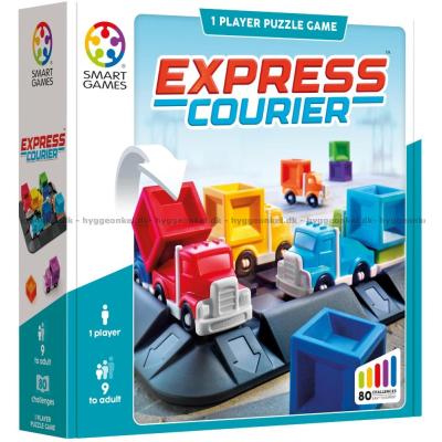 Billede af Express Courier set skråt oppefra