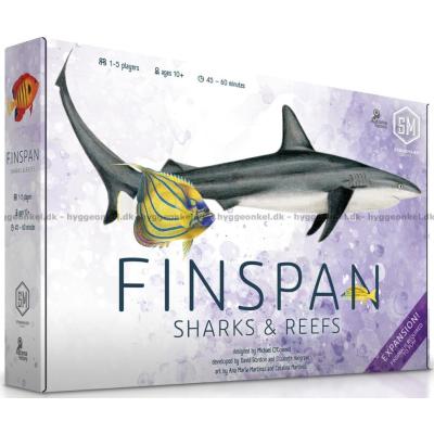 Billede af Finspan: Sharks & Reefs set oppefra