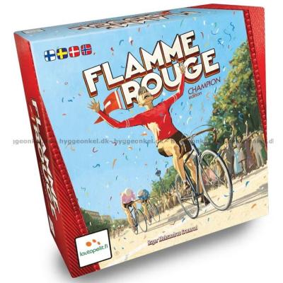 Billede af Flamme Rouge: Champion Edition set skråt oppefra