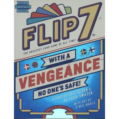 Flip 7: With a Vengeance - Dansk
