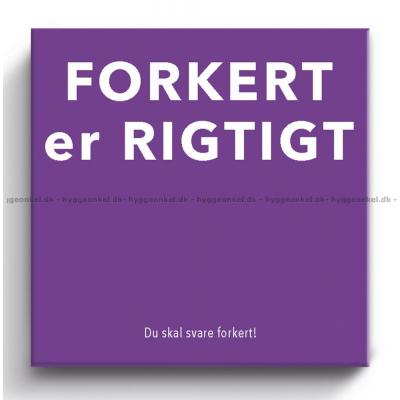 Forkert er rigtigt