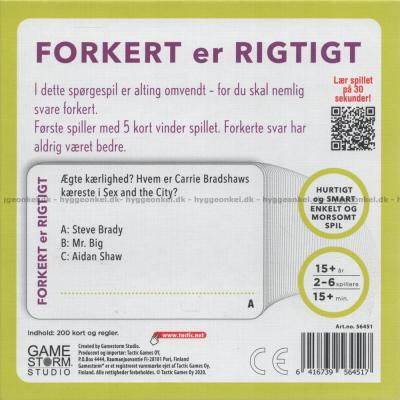 Bagsiden af æsken