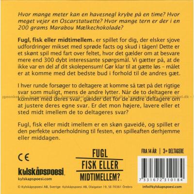 Bagsiden af æsken