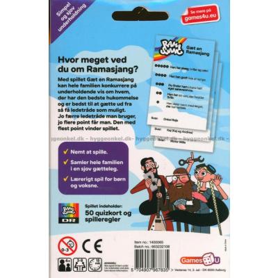 Bagsiden af æsken