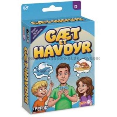 Billede af Gæt et havdyr set skråt oppefra