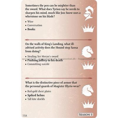Billede af Game of Thrones: The Trivia Game